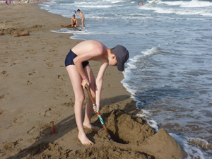 Vacances 2015 - La plage de Vendres